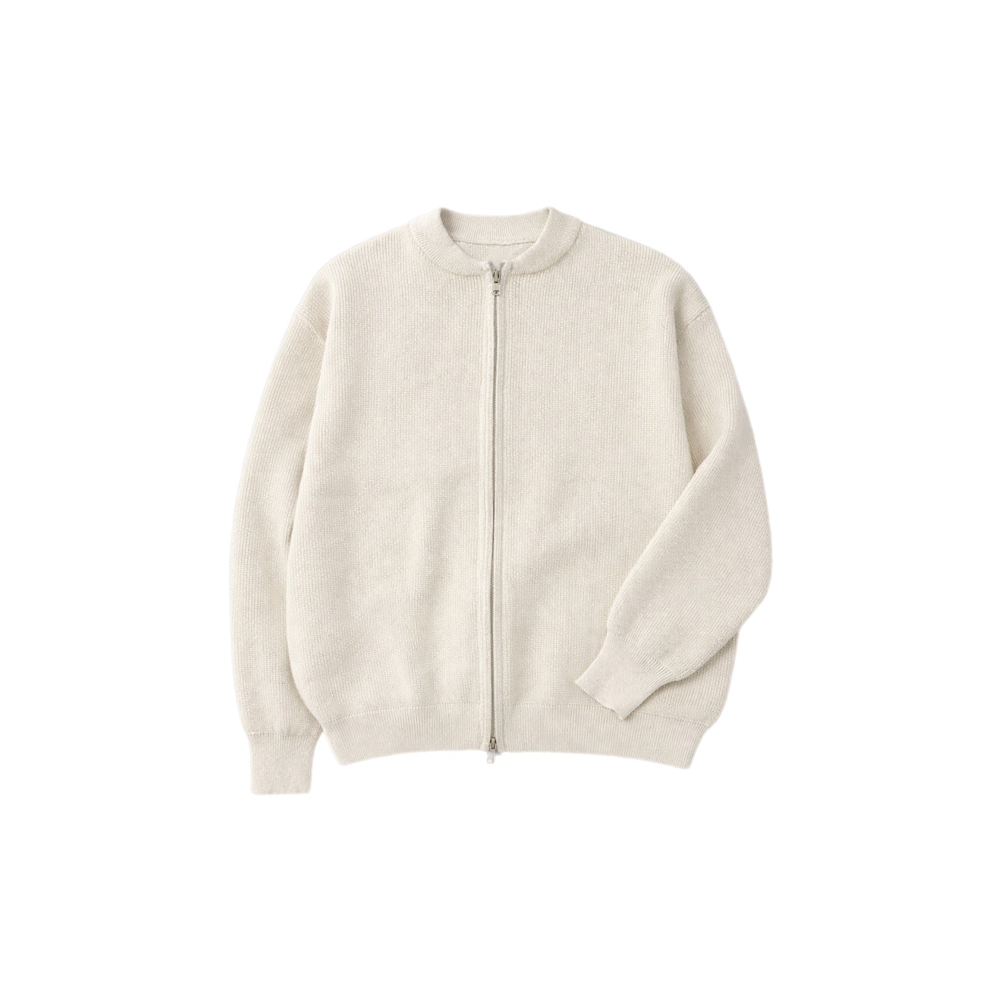 SUETER ZIPPER WHITE JW